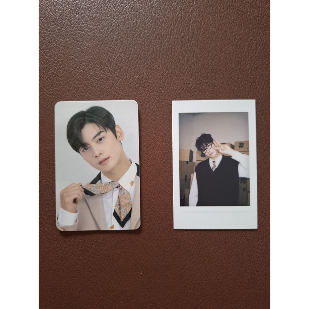 Cha Eunwoo Official Photocard Polaroid