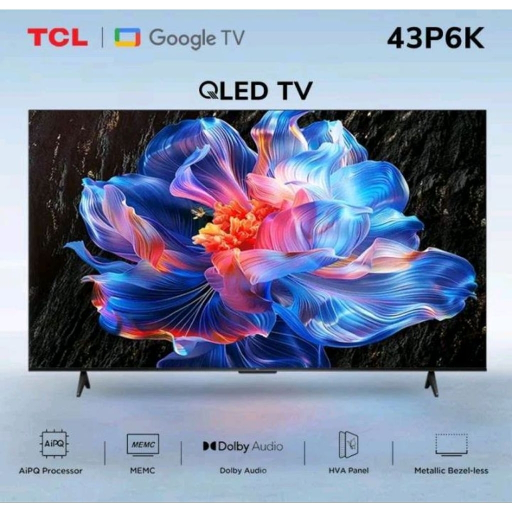 TCL Tv Android 43 Inci Qled 43P6K