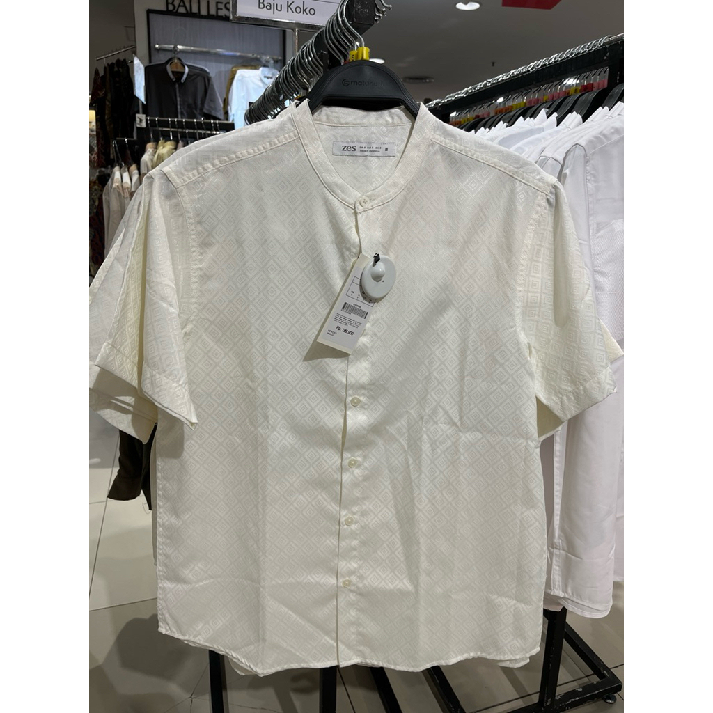 KEMEJA PRIA KRAH KOKO POLOS BY ZESMEN MATAHARI STORE