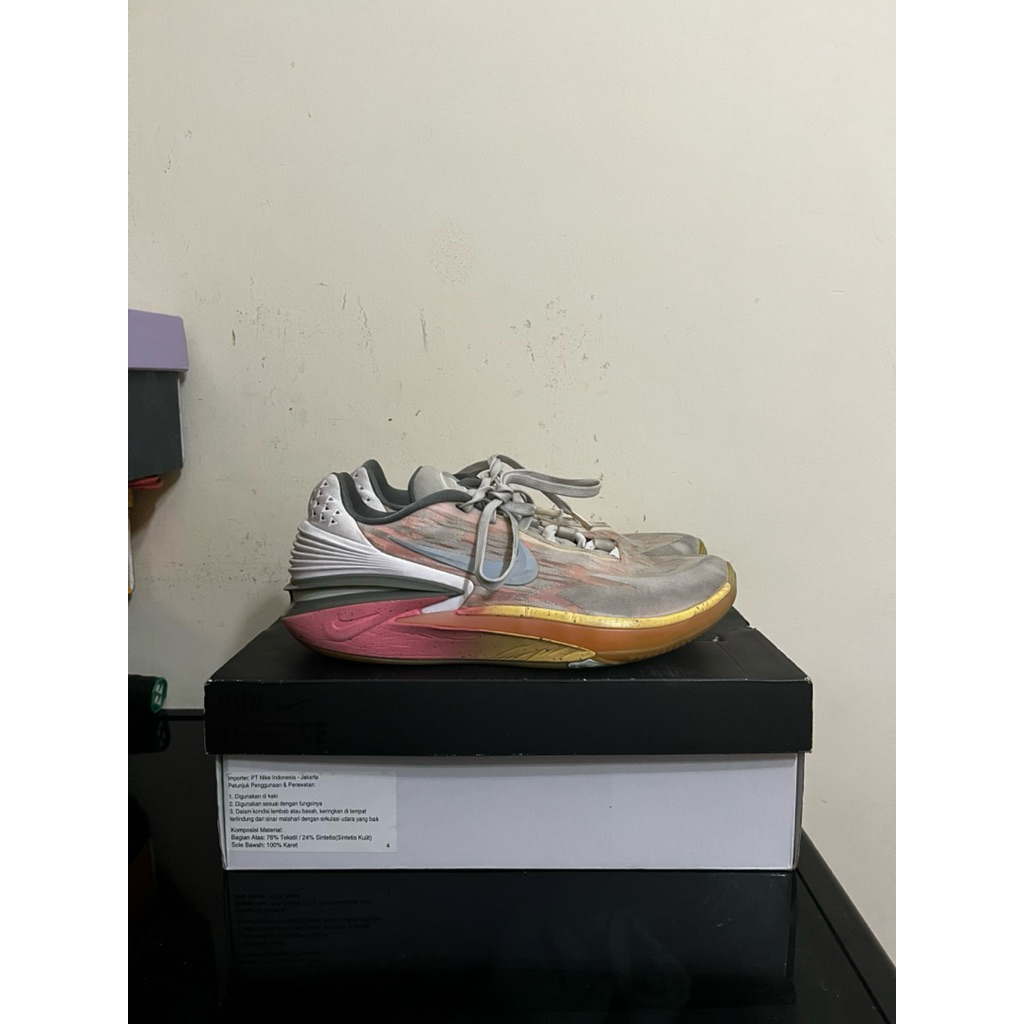 Sepatu Basket Nike Gt cut 2 Aunt Pearl pink RARE ORIGINAL
