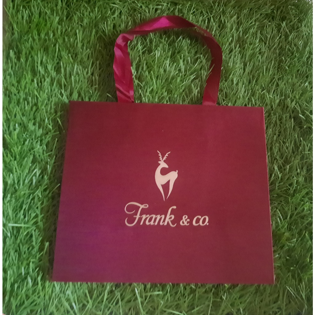 Paper Bag Frank & Co Satin Medium