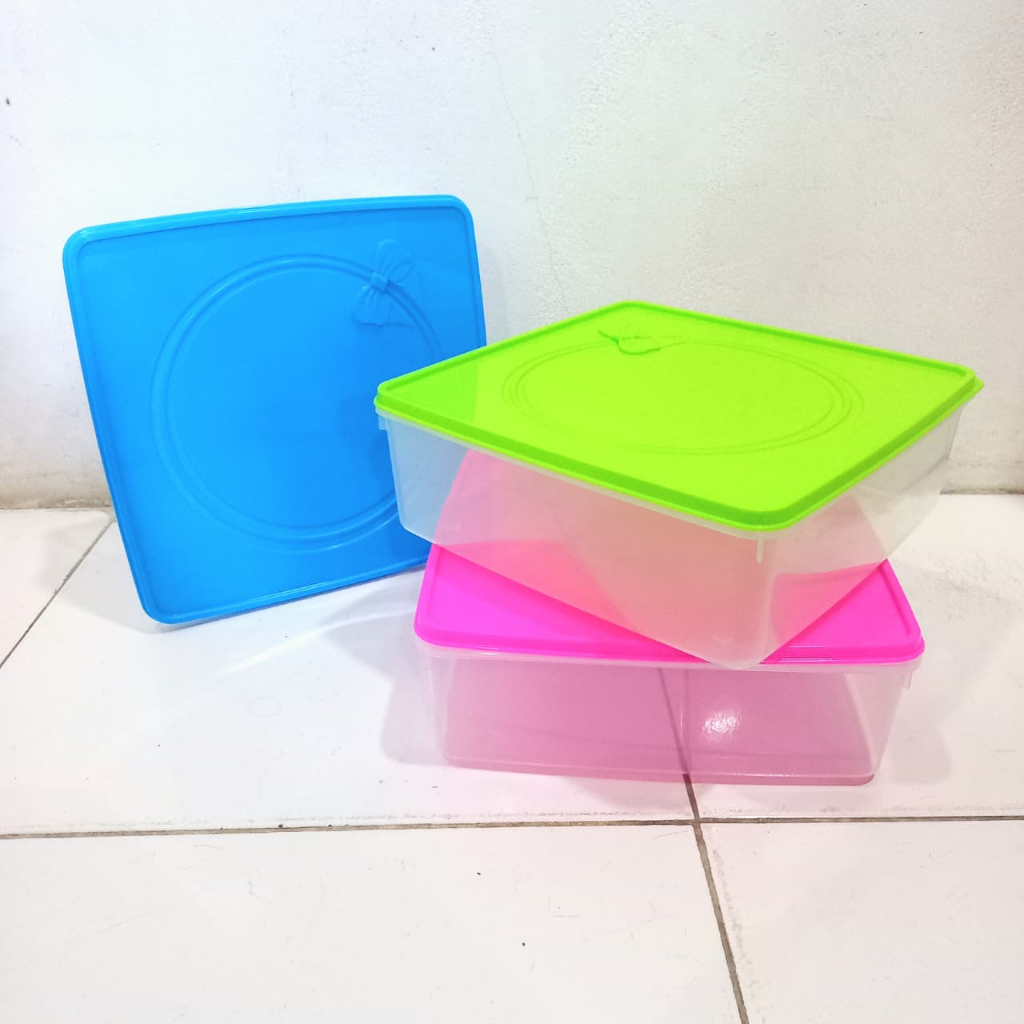 Tempat Kue Lapis Kayana ASA | Tempat Penyimpanan Kue Lapis / Makanan Plastik