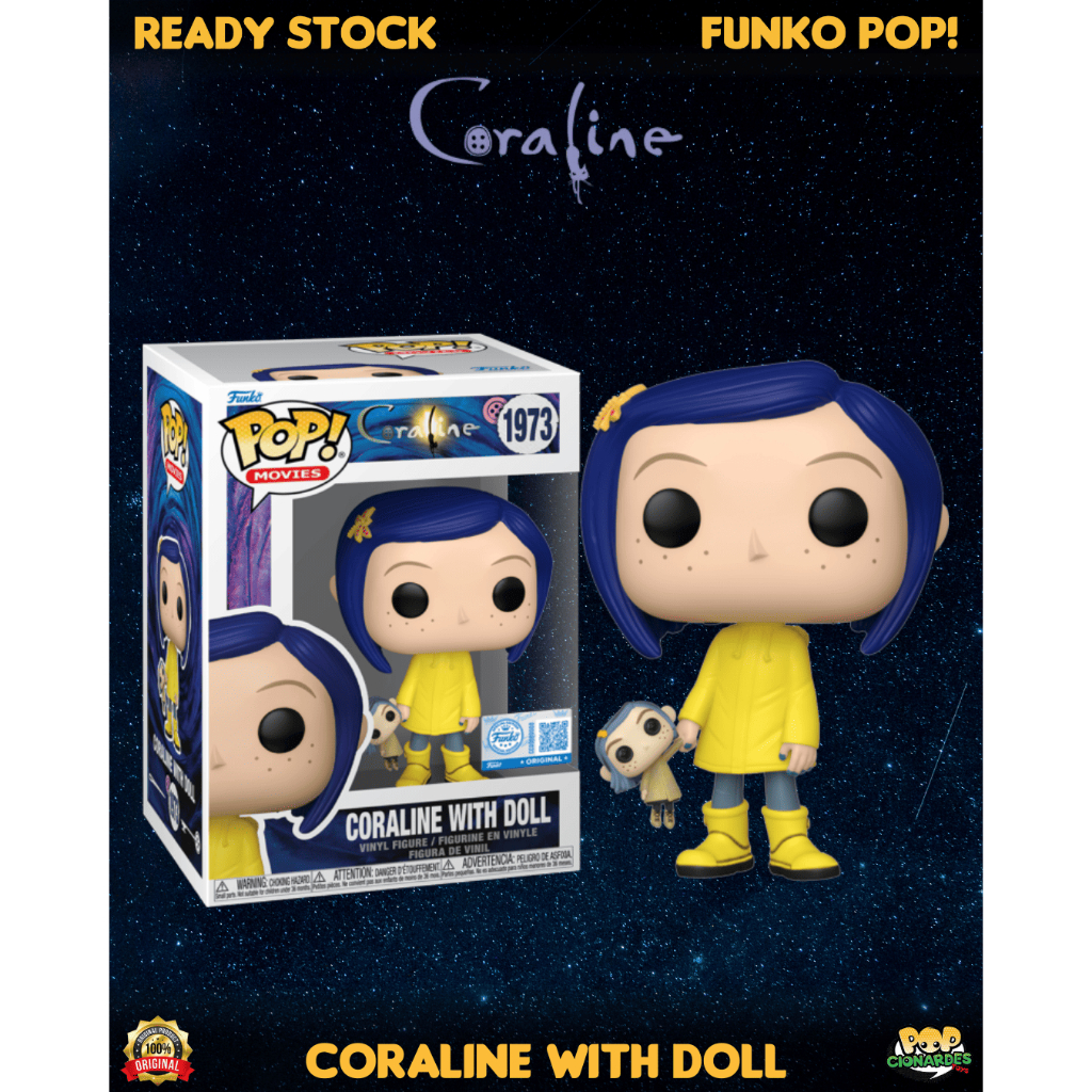 Funko POP Movie Coraline - Coraline w/ Doll #1973
