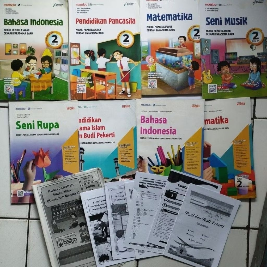 LKS KELAS 2 SEMESTER 1 MAESTRO + KUNCI (SEBAGIAN)