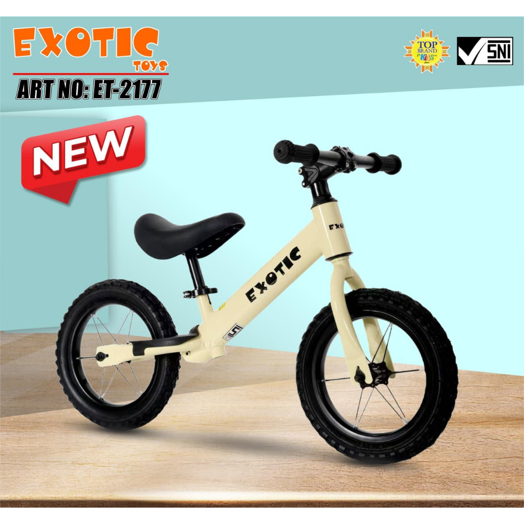 sepeda anak push bike exotic 2177 sepeda anak pushbike ban pompa