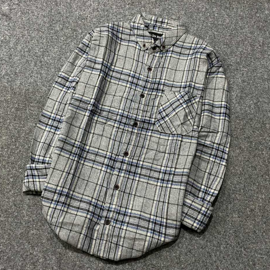 Kemeja Kekinian Kemeja Branded Jack Brown X Spvrtan X San Marino Flanel Erigol Kemeja Limited