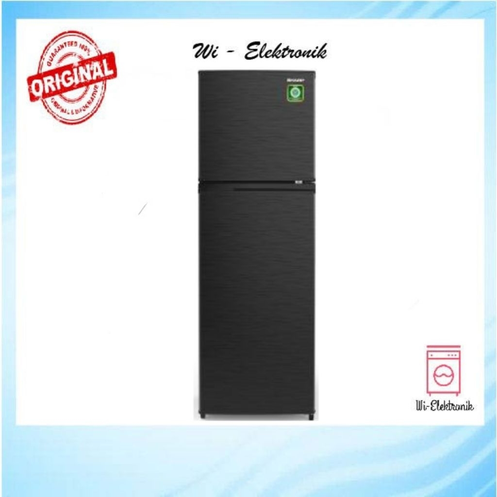 Kulkas 2 Pintu Sharp SJ 316MN HS Lemari Es 2Pintu SJ316MN 316 MN No Frost Kirei Series