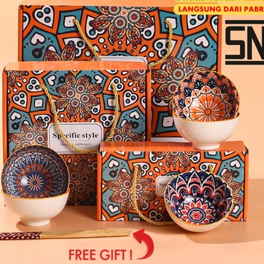 [SNI] Hampers Mangkok Set / Hampers Piring Keramik Set / Hampers Piring Dan Mangkuk Keramik Cantik