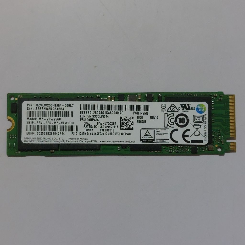 SSD M.2 NVME 2280 256 GB SAMSUNG , MICRON , WD PC SN730 , UNION MEMORY & SMART