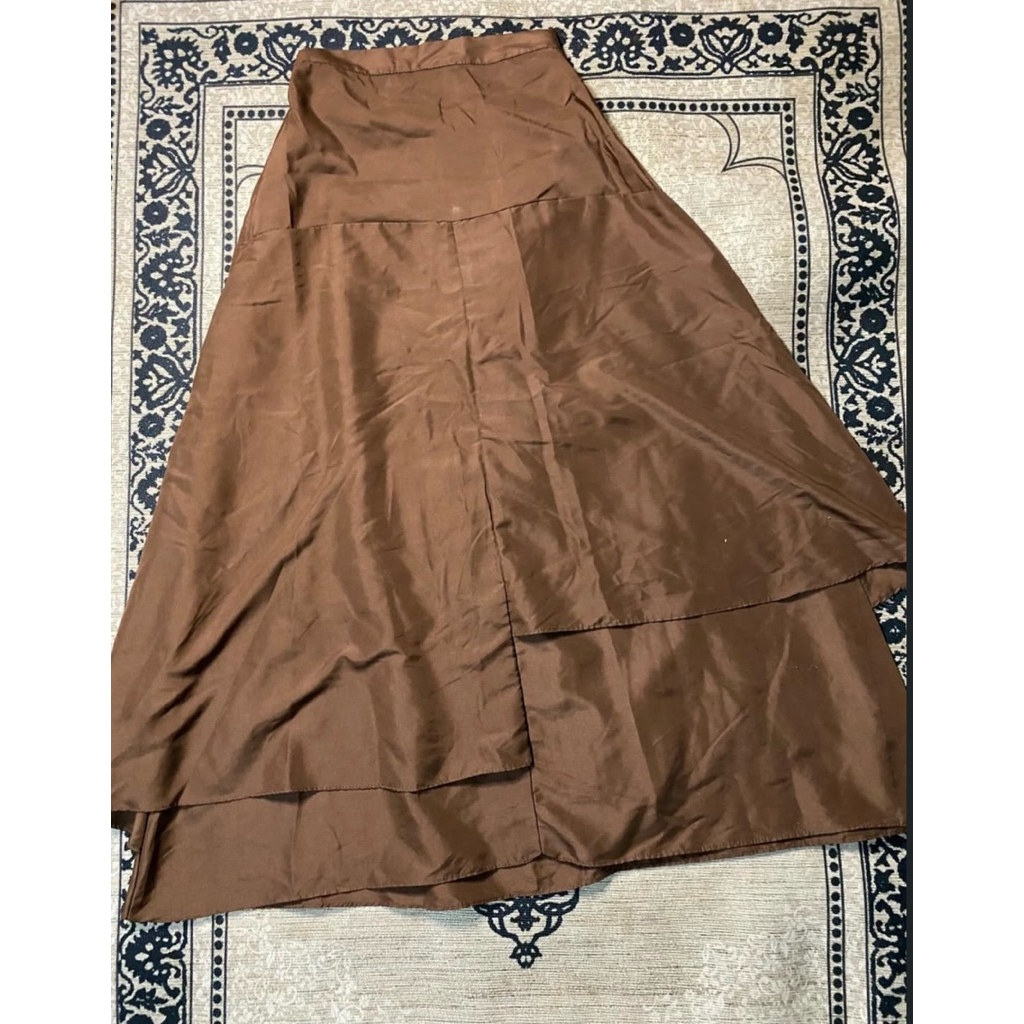 Rok coklat preloved