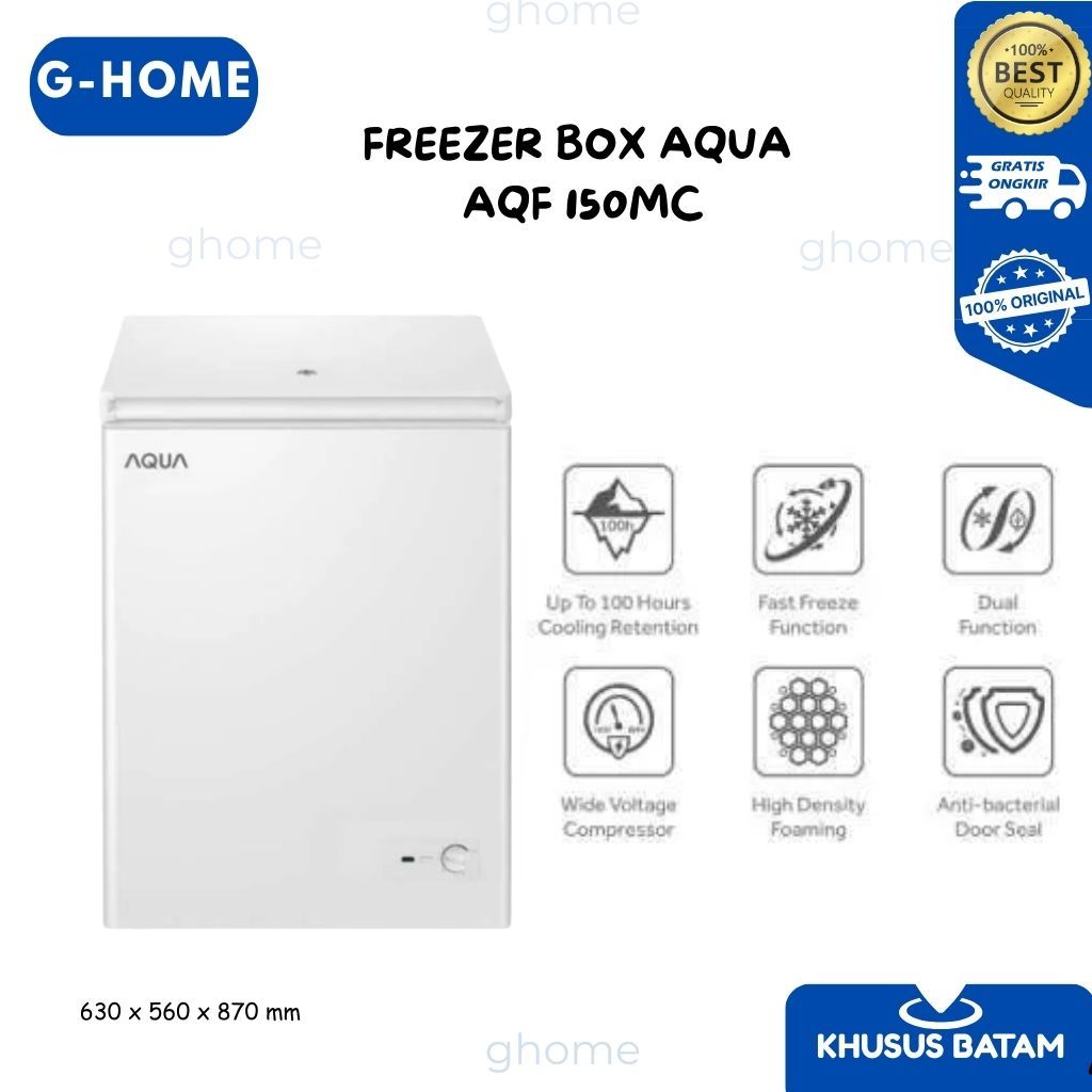 FREEZER BOX AQUA AQF 150MC