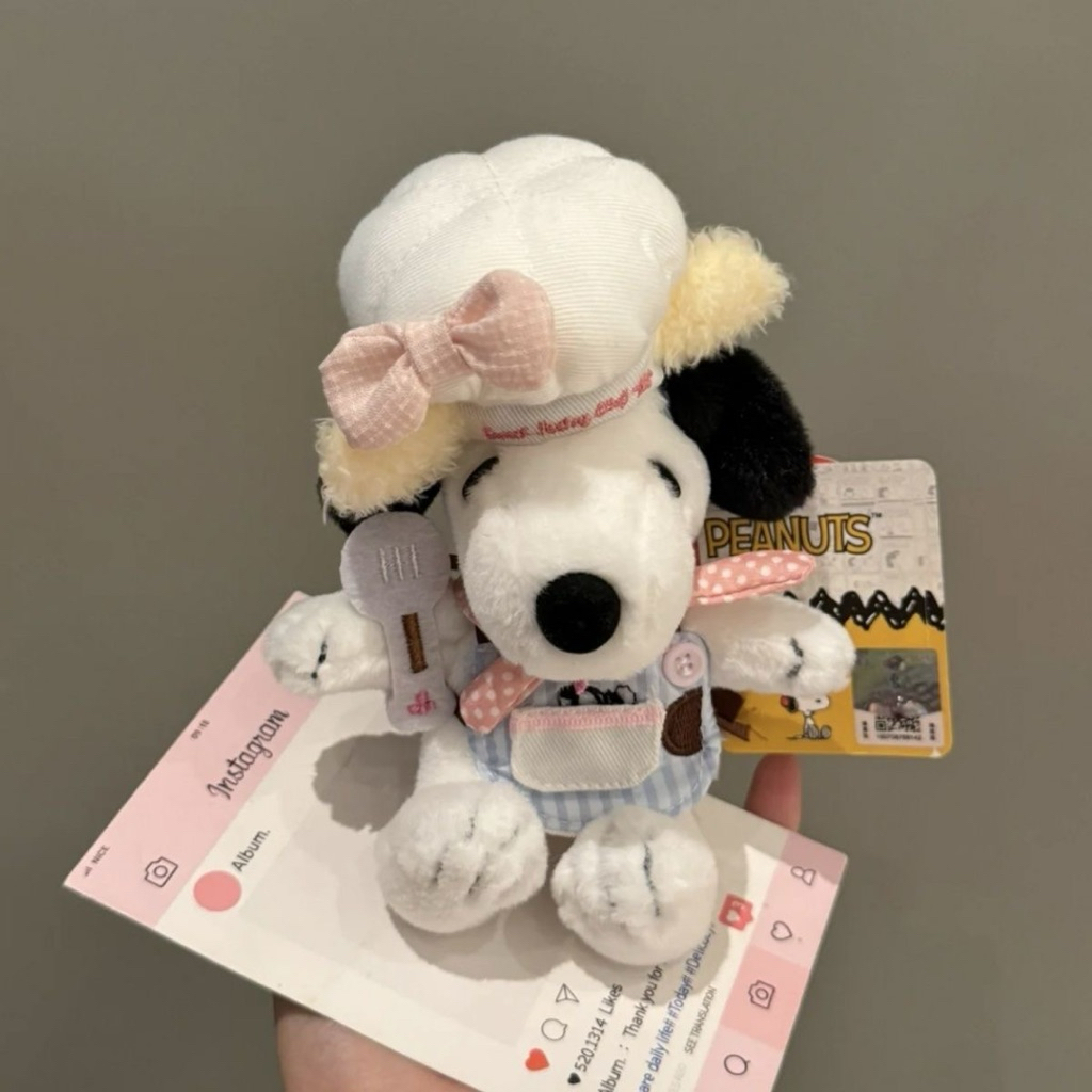 [PREORDER Snoopy] Original Plush Keychain – Gantungan Boneka Karakter