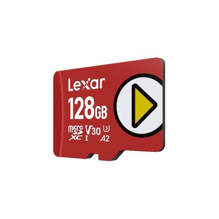 MicroSDXC LEXAR PLAY 128GB UHS-I U3-V30 A2 LMSPLAY128G-BNSNG