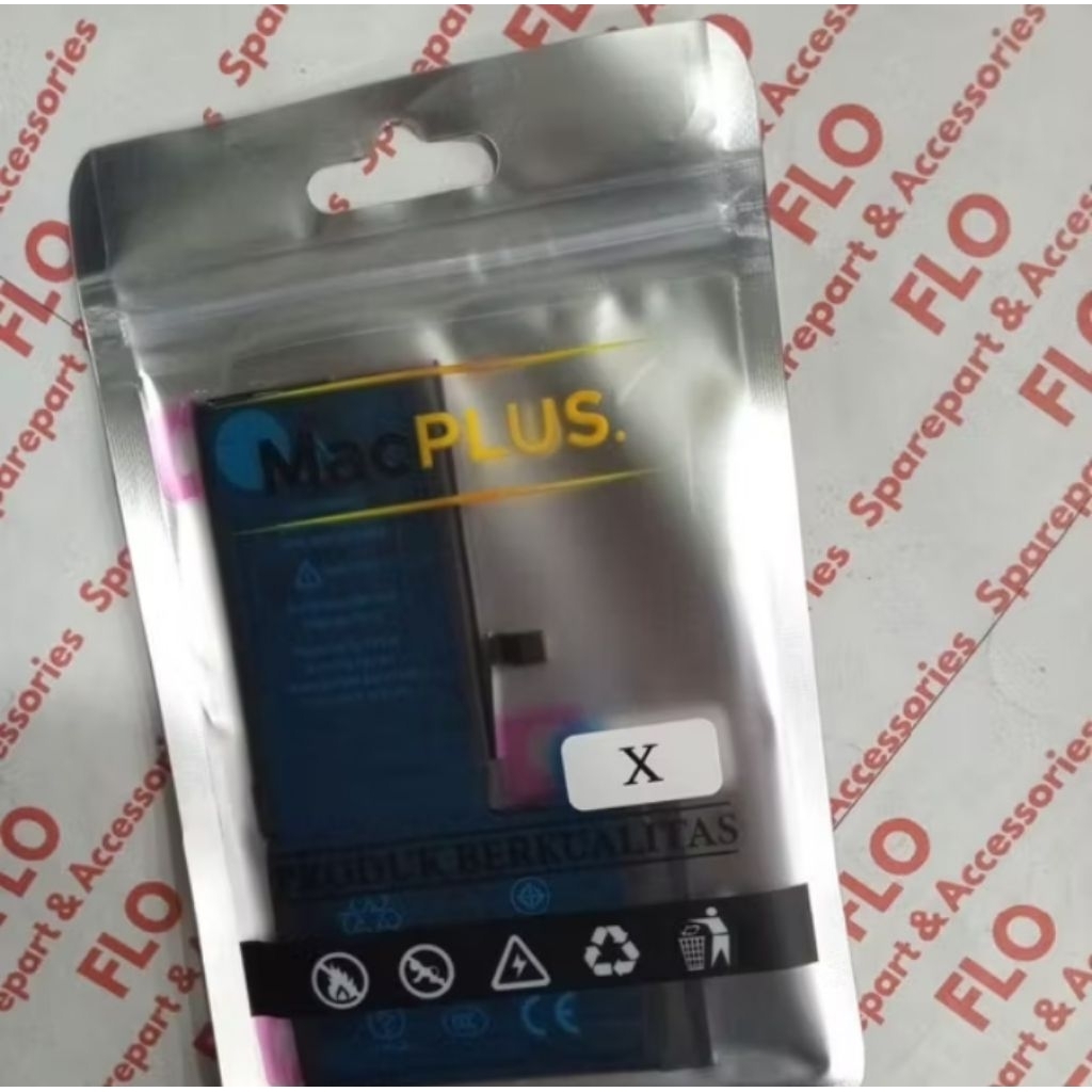 BATTERY IPHONE X ORIGINAL MACPLUS
