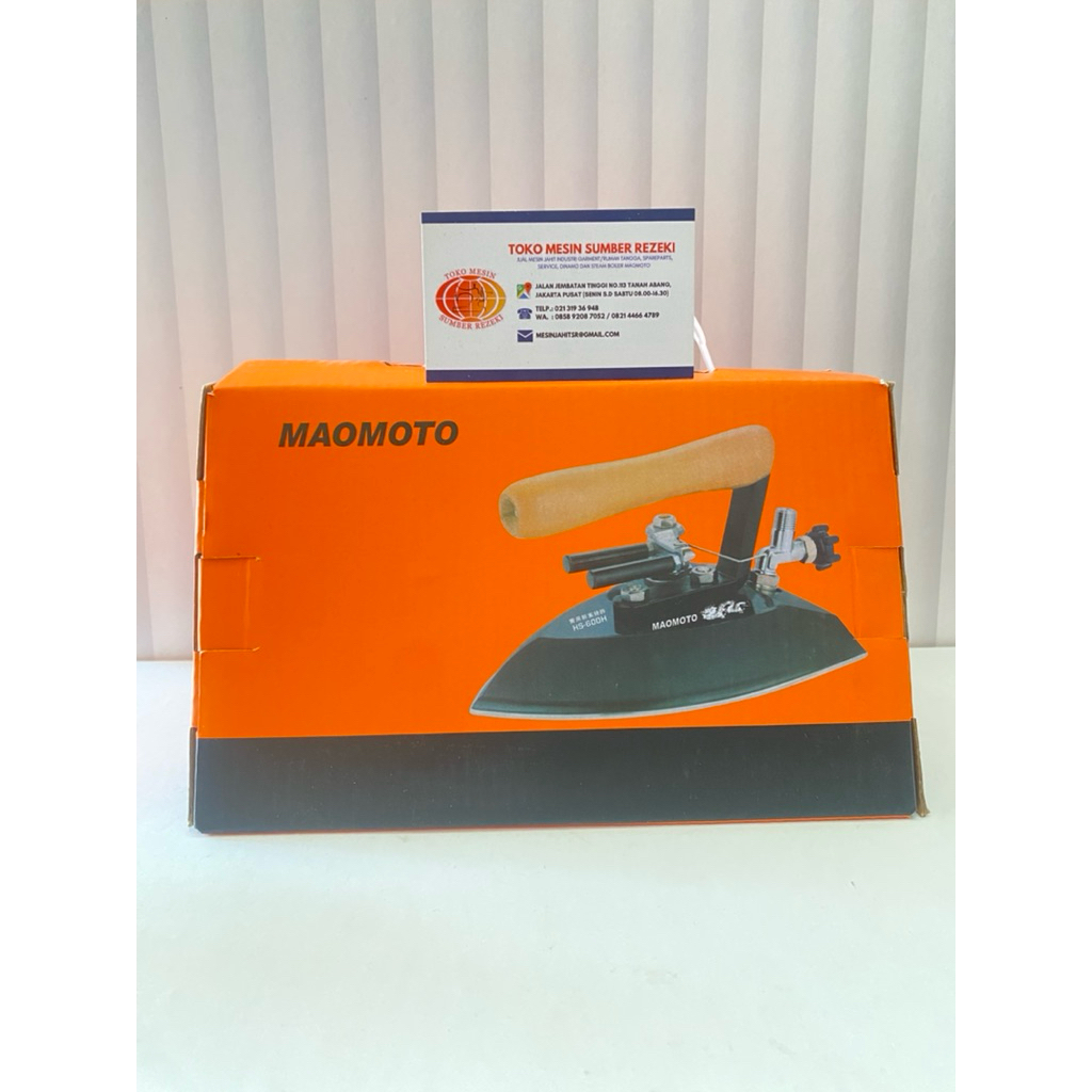 Setrika Uap Maomoto Geser