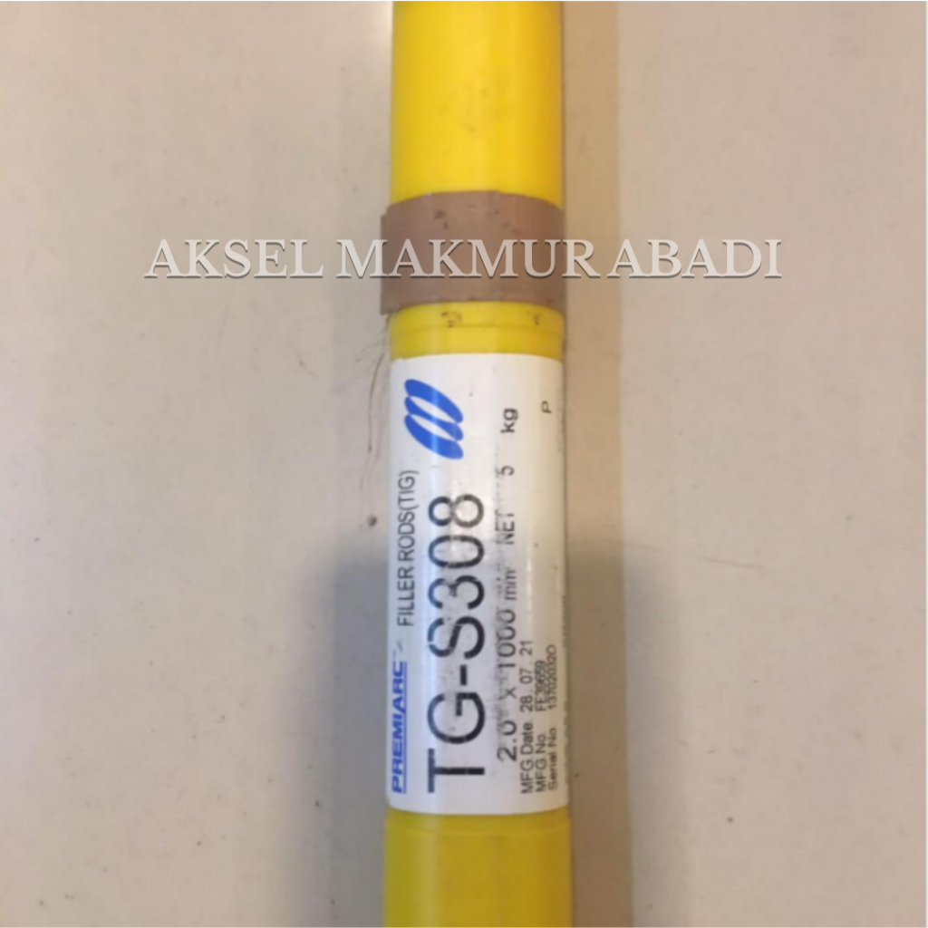 Kawat Las Tig Argon SS Kobelco TGS 308 2MM X 1000MM (5Kg)