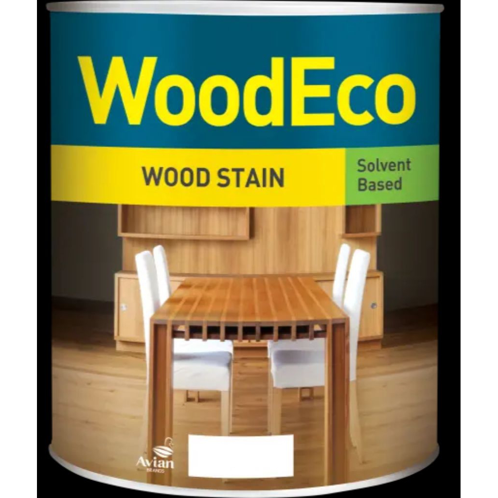 Wood-Eco WOODSTAIN  SOLVENT BASED 1 Ltr ( Avian Brand)