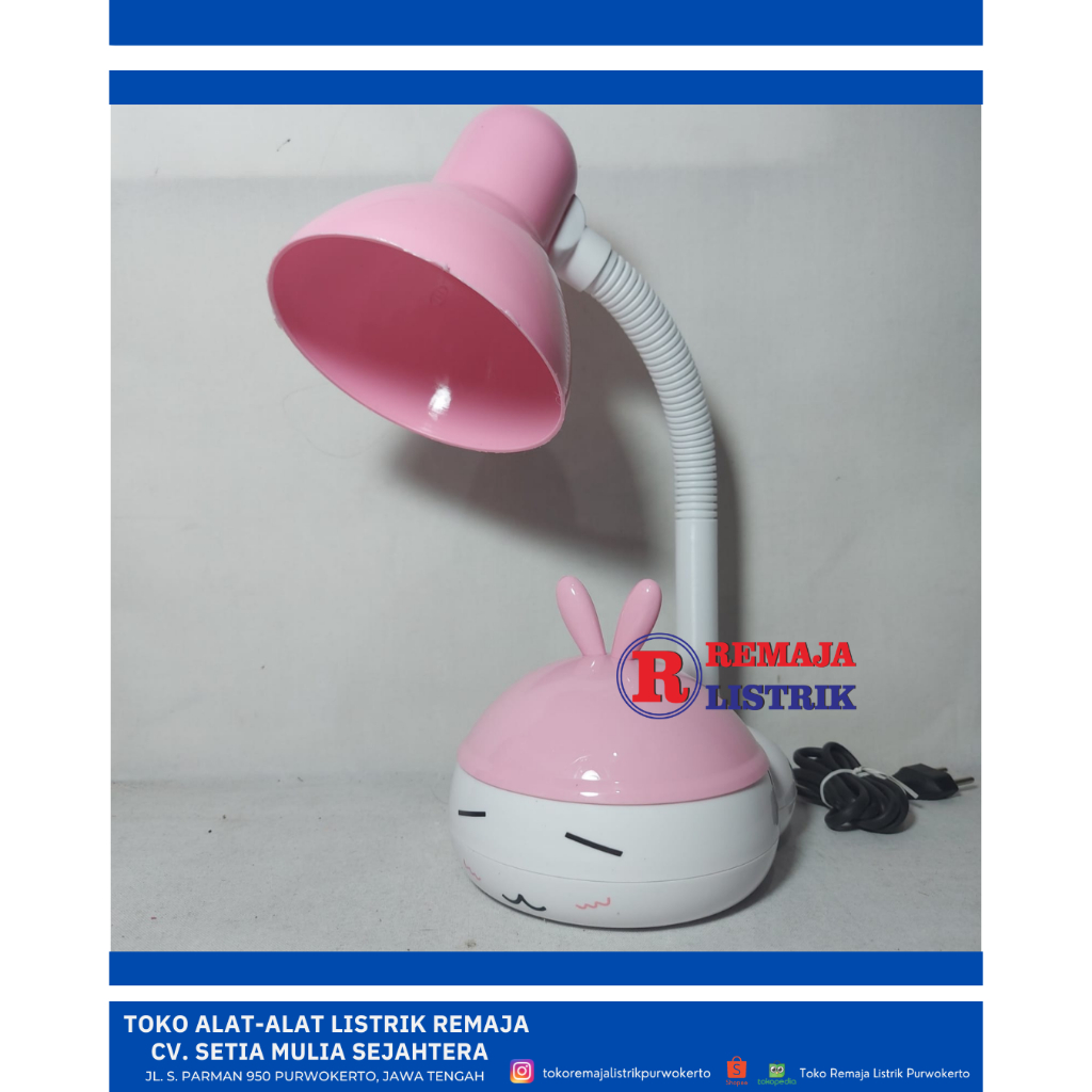 Lampu Belajar Karakter Kelinci E27 Kosongan Reida Cosco SM - 992