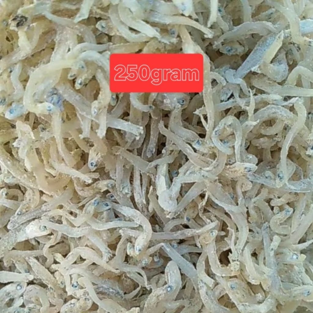 [250gr] Top seller ikan bilis ikan teri nasi kering Tanjung pinang