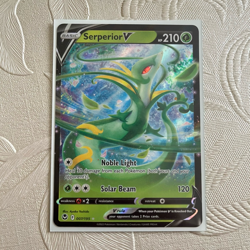 Pokemon Card English Serperior V 007/195