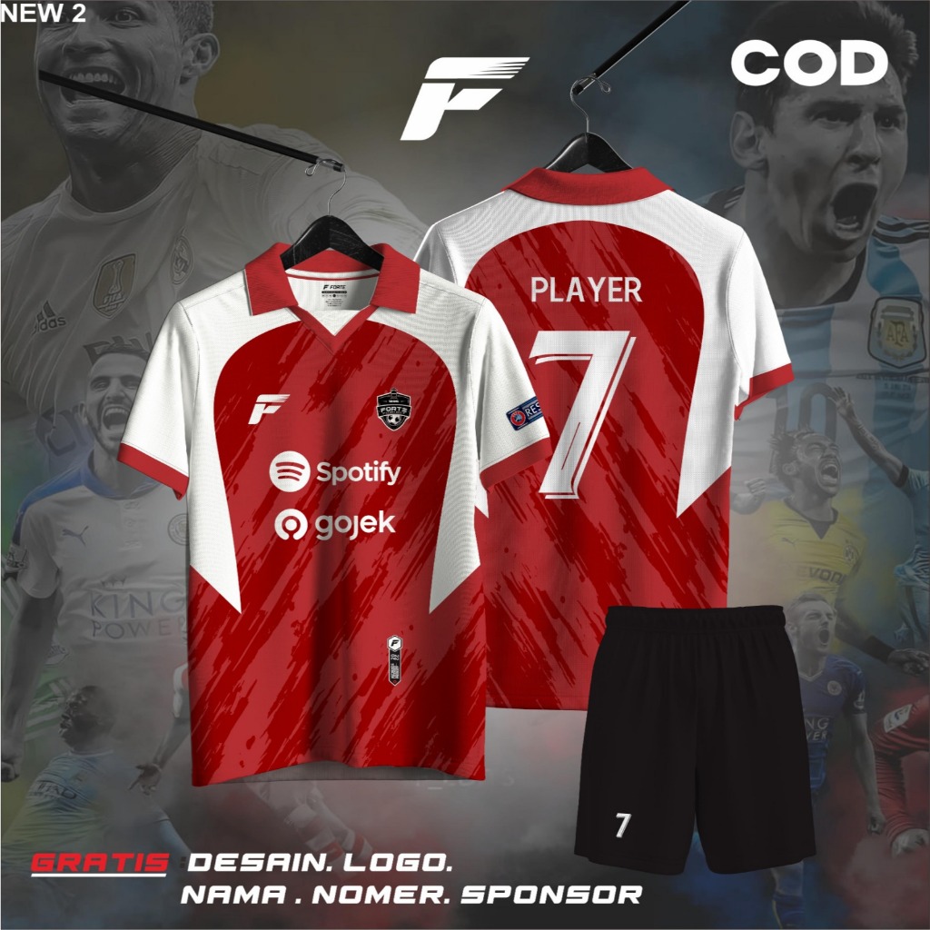 JERSEY FUTSAL PRINTING SETELAN ANAK DEWASA FULL PRINTING CUSTOM NAMA NO PUNGGUNG / Jersey Futsal Cus