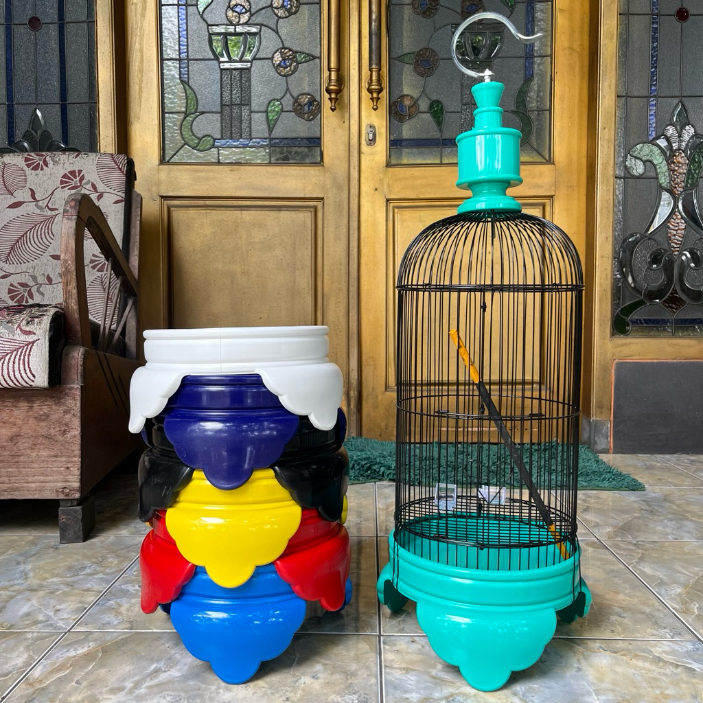 SANGKAR HELOPET PLECI PVC MURAH