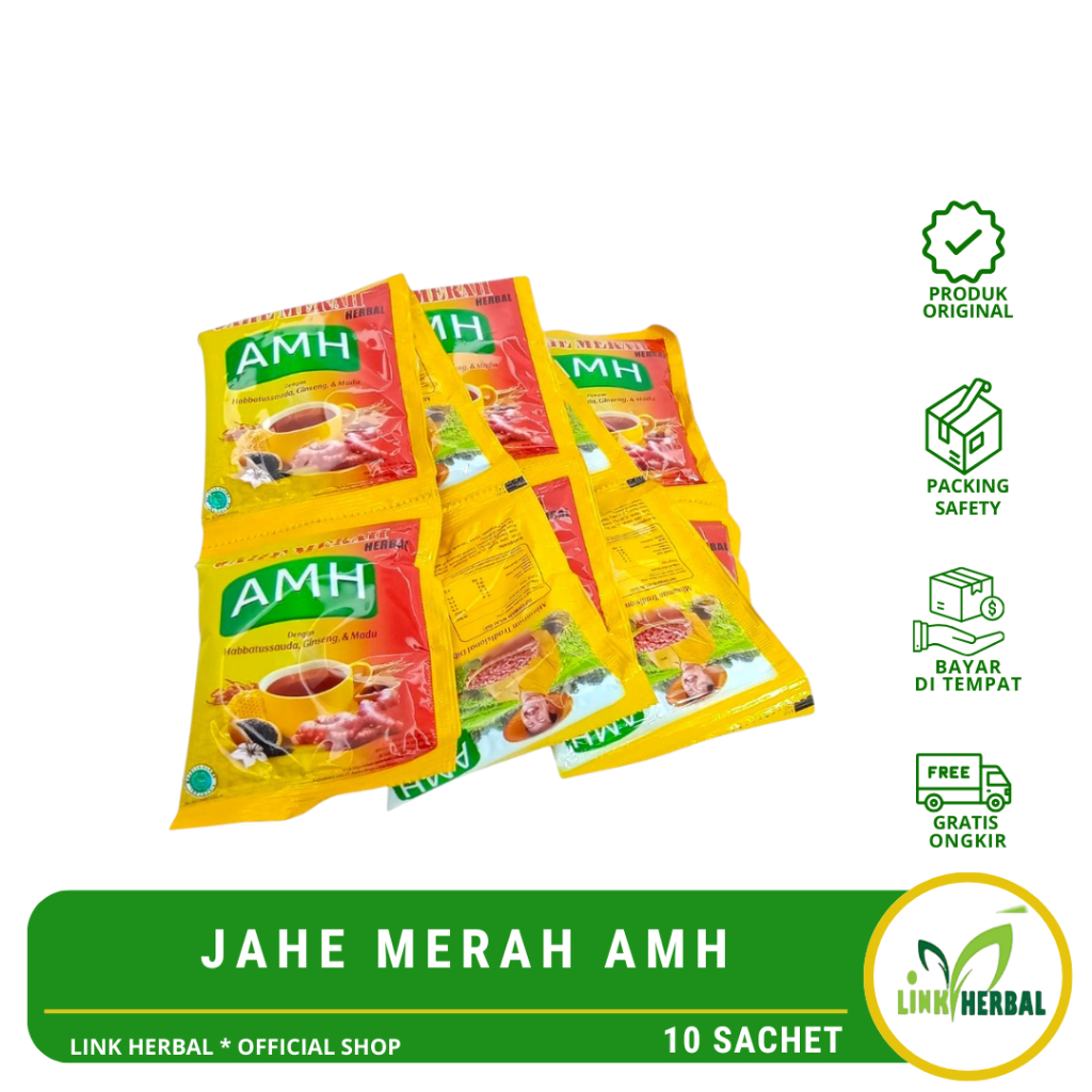 Jahe Merah Super AMH | AMH Jahe Merah Per Renceng