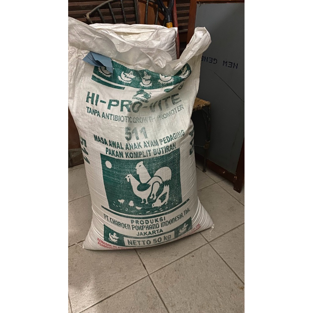 Pur Ayam Bravo 511 Pur Ayam Kiloan Pur Ayam Pedaging - 1kg