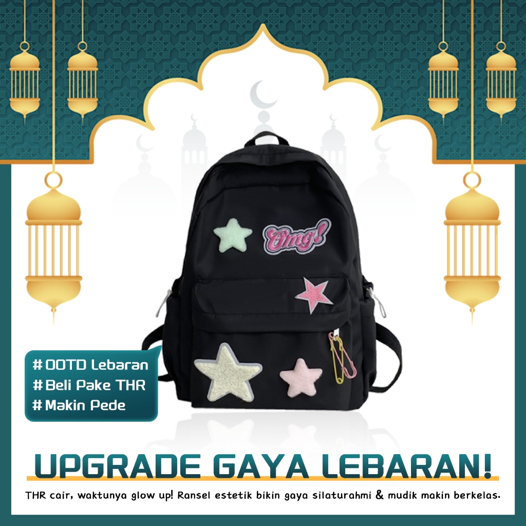Tas wanita ransel mini Tas ransel korean style sekolah tas sekolah kecil wanita korea tas aesthetic 