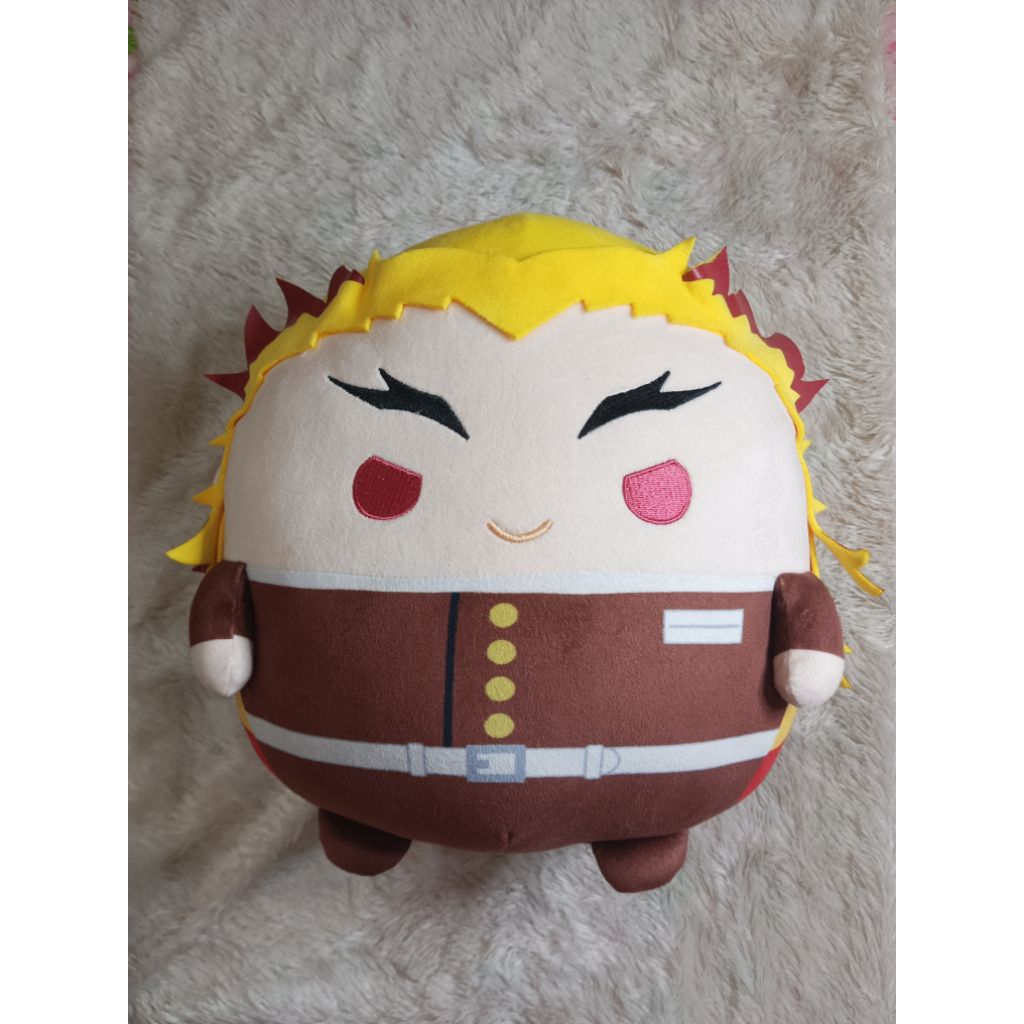 [READY] Demon Slayer Rengoku Kyojuro Fuwakororin BIG Plush Doll Kimetsu No Yaiba