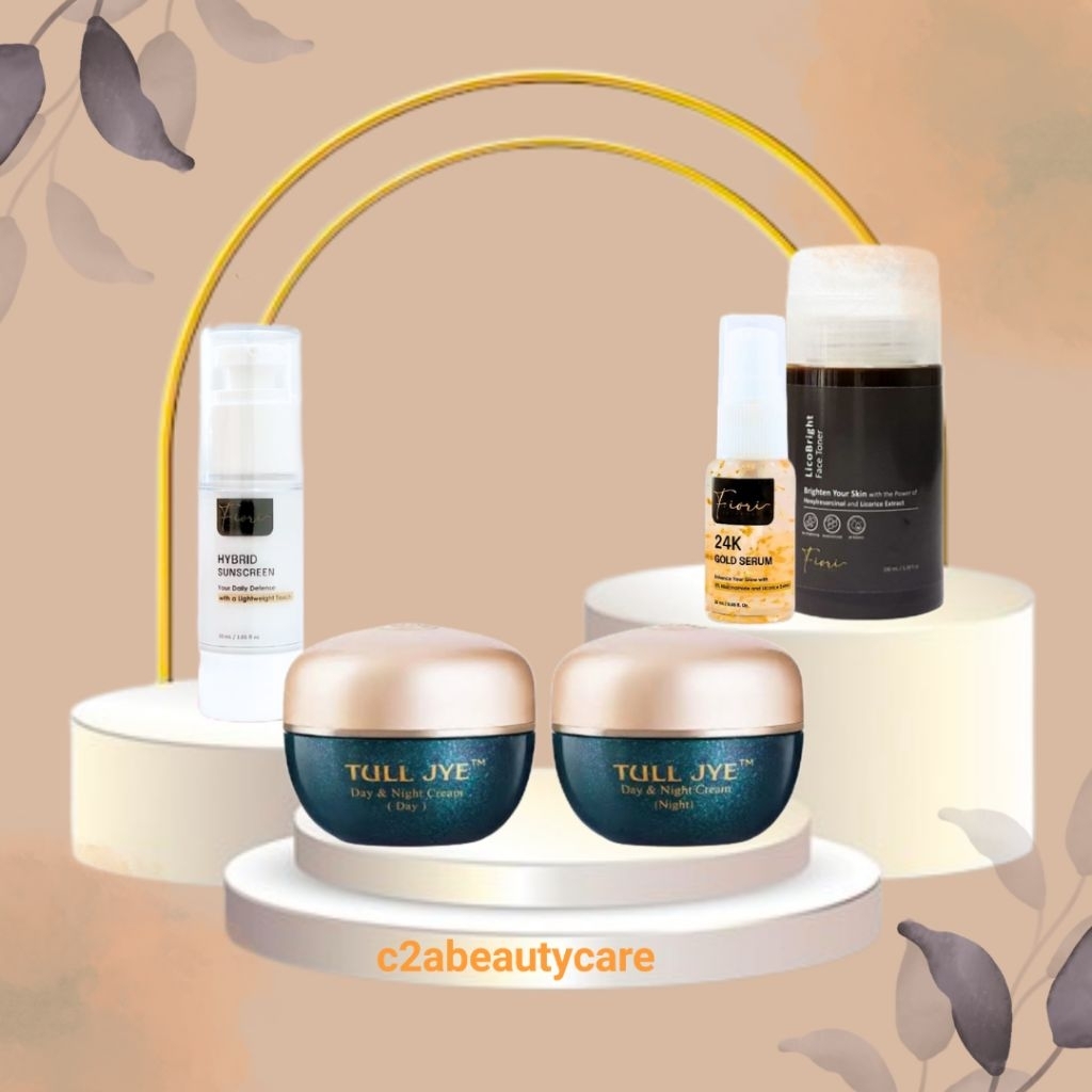 TULL JYE HIJAU 10GR (DAY+NIGHT)+SUNSCREEN+TONER+SERUM GOLD