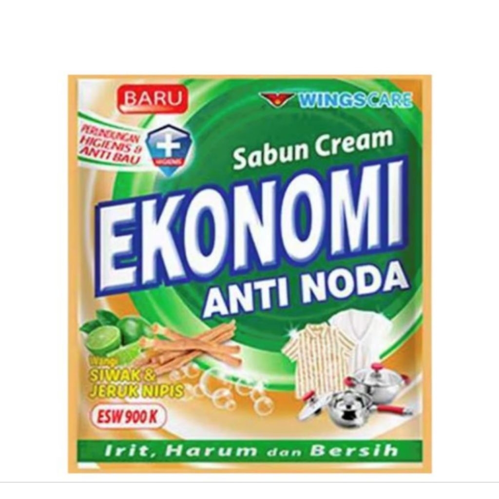 Ekonomi Siwak & Jeruk Nipis Sabun Colek Krim 380 gr