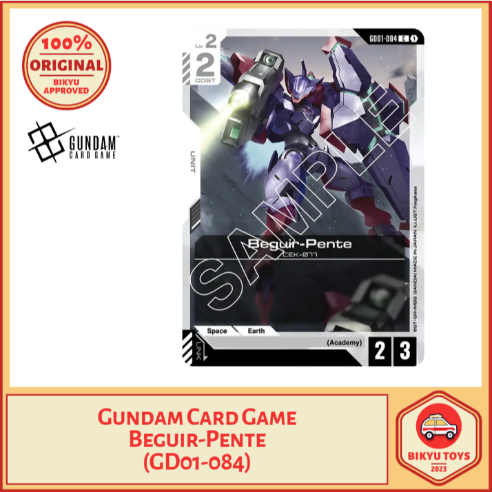 Gundam Card Game Beguir-Pente (GD01-084) ENGLISH EN ORIGINAL