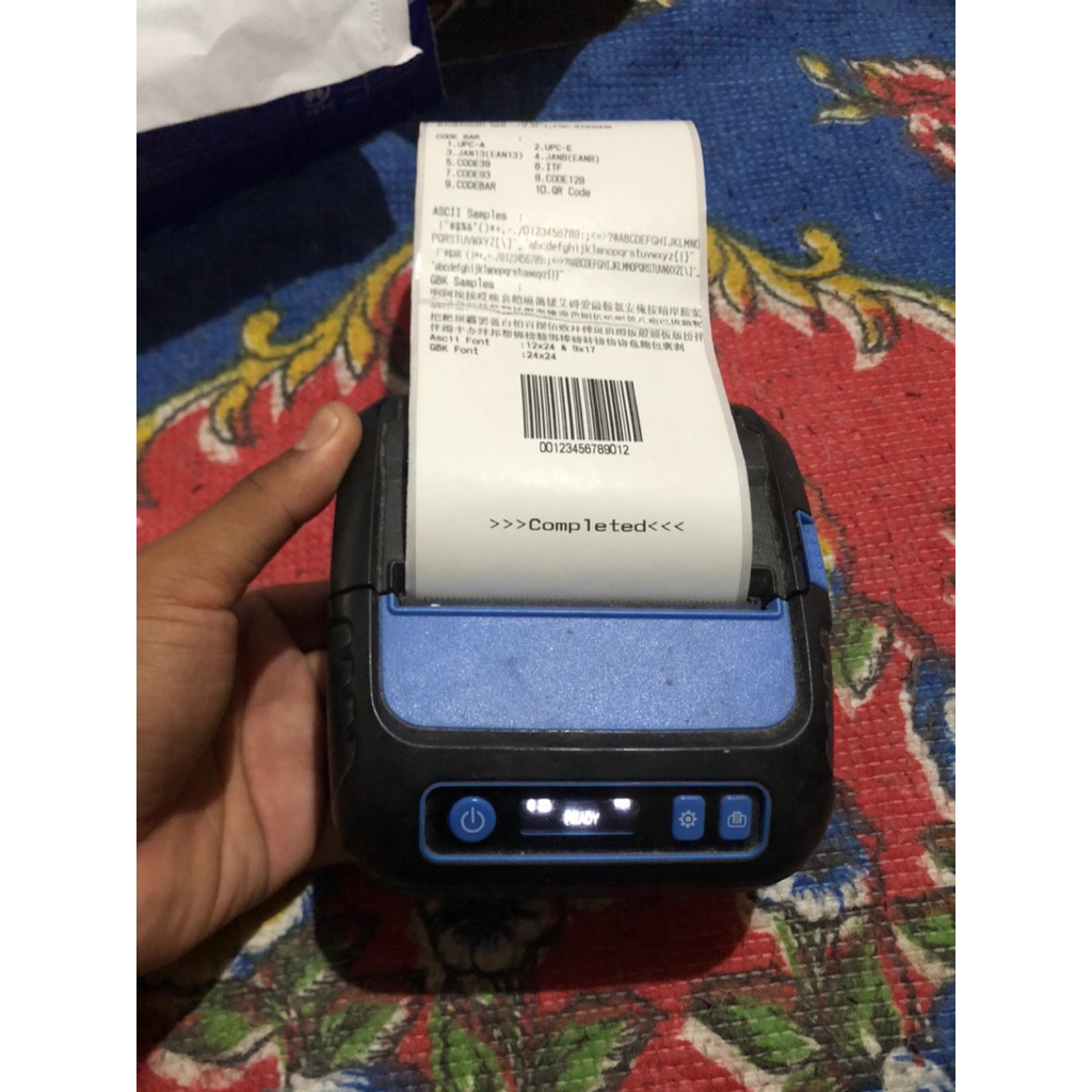 Printer Label Portable Thermal Iware IW-80LP