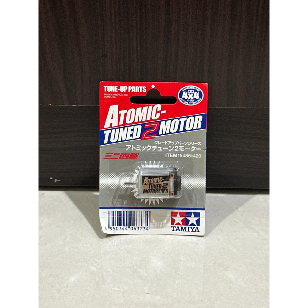 Tamiya Mini 4 WD - Atomic Tuned 2 Motor - Dinamo - Tune Up Parts - Original