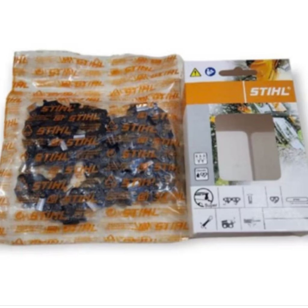 Rantai Chainsaw STIHL 16" Inch MS-180 / Rantai Senso Pemotong Kayu STIHL 16"/ 27T MS-180 ORIGINAL