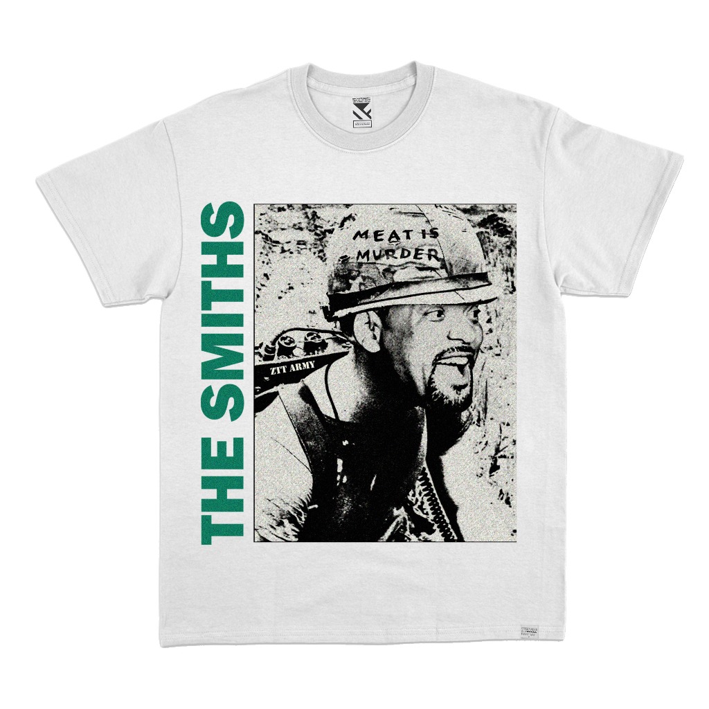 ZeroTwentyTwo Kaos The Smith White | T-Shirt The Smith Pria Wanita Putih
