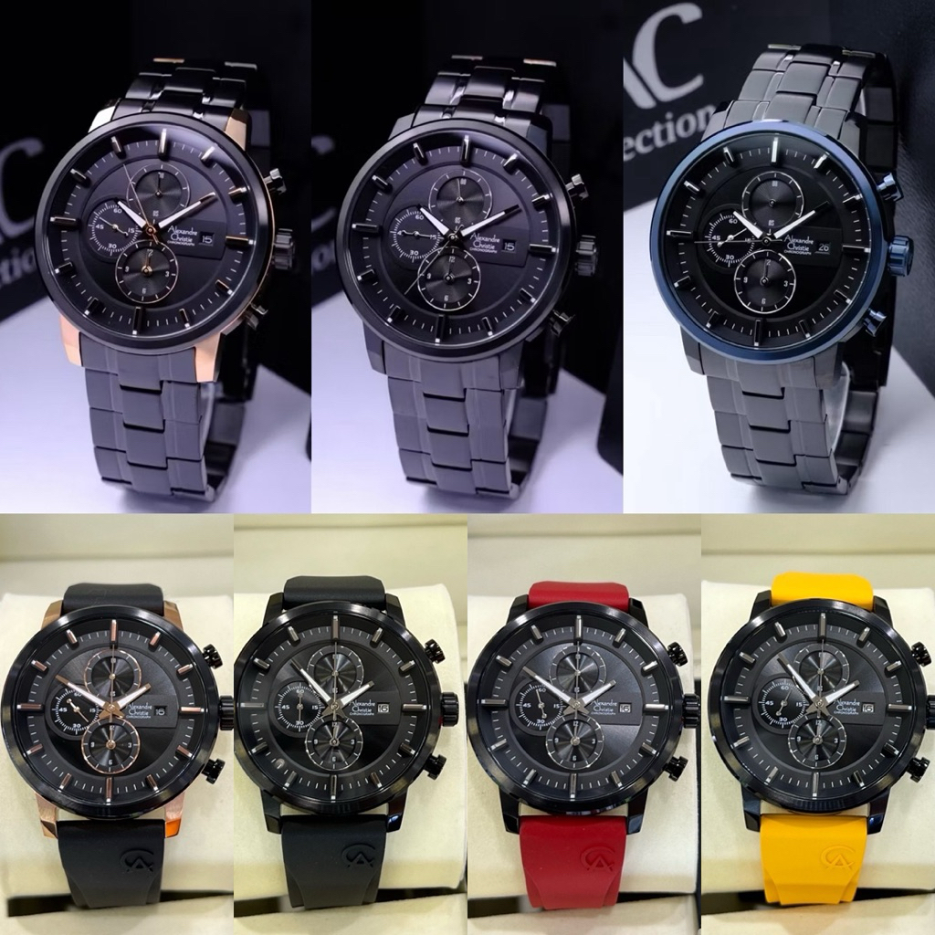 Jam Tangan Pria Alexandre Christie 6323 AC6323 AC 6323MC (ORIGINAL)