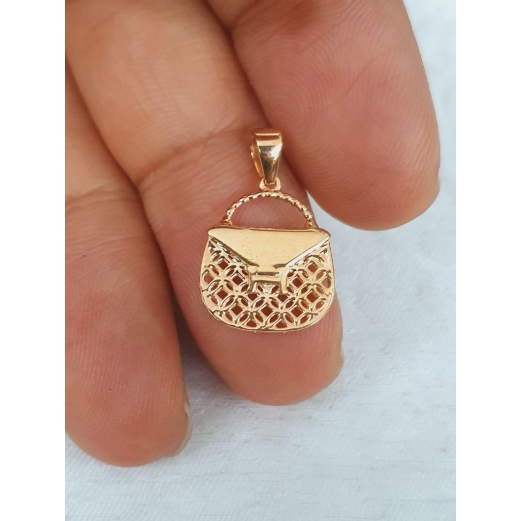 liontin tas emas 70% 700 70 % variasi