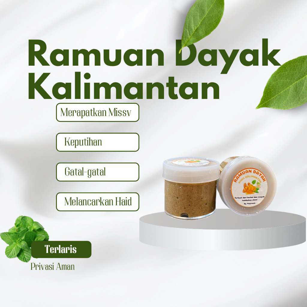 Ramuan dayak khas kalimantan original