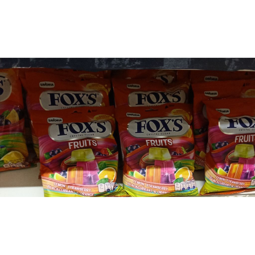 permen foxs Fruity 125g