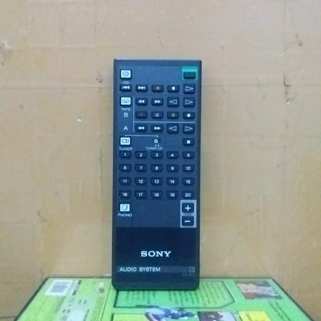 REMOTE AUDIO SYSTEM SONY SERI RM-808 ORIGINAL