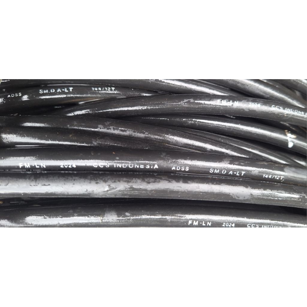 Kabel fiber optik Adss 144c / 12t CCSI 2024 panjang 650meter