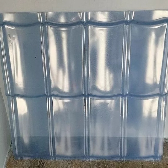 Atap Genteng Metal Clear 2x4 Klasik Bening Transparan