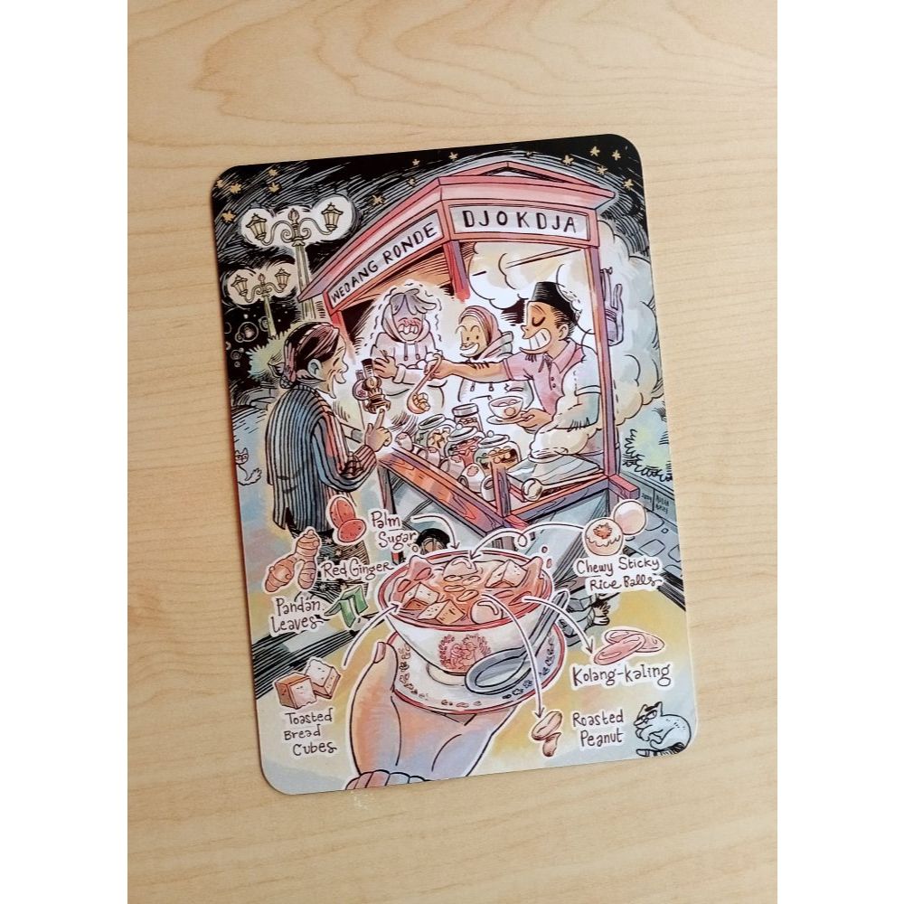 TUKARTU - Poscard Wedang Ronde