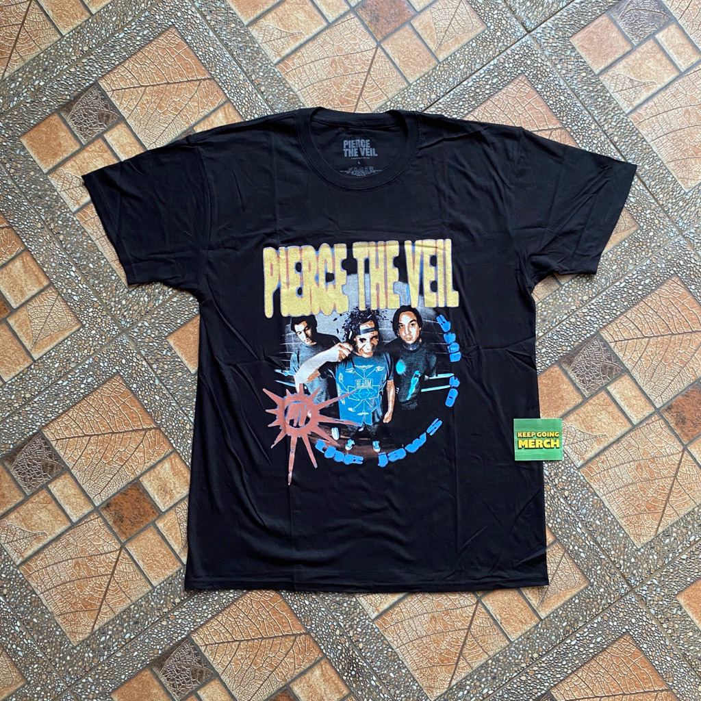 Tshirt Kaos Band Pria Wanita Official Pierce The Veil - I Can’t Hear You