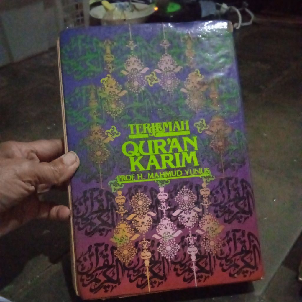 Terjemah Al-Qur an Karim Edisi Klasik Mahmud Yunus, Kitab Tafsir Ringkas, Hardcover, 542 Halaman
