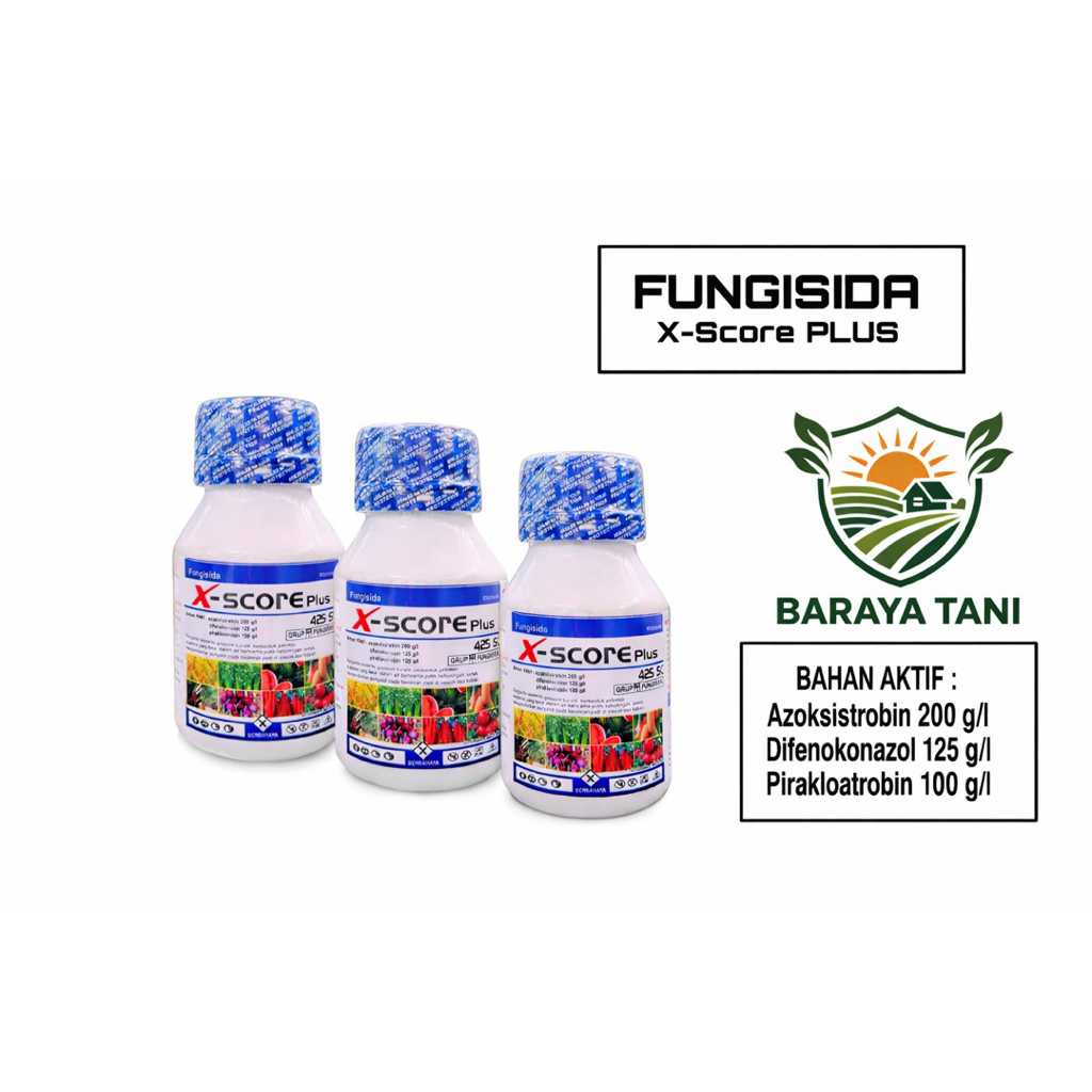 X-Score plus 425sc fungsida ampuh jamur Daun & Buah