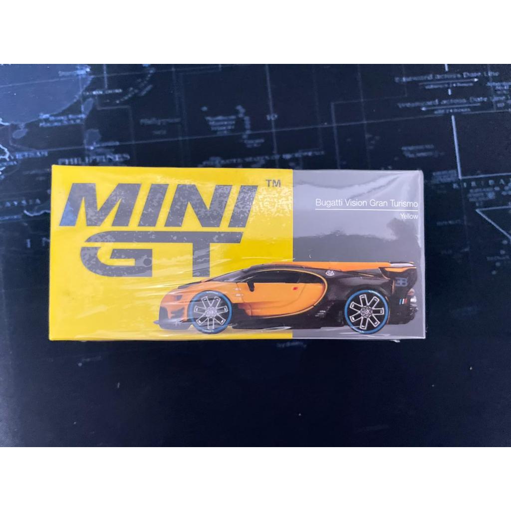 Mini GT Bugatti Vision Gran Turismo Yellow (Sealed)