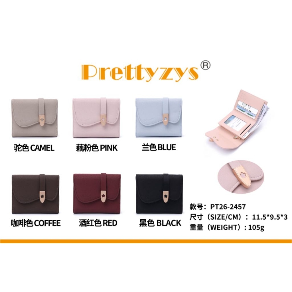 Dompet Prettyzys Lipat Tiga